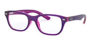 Ray-Ban RY 1555 children Violet Geometric Eyeglasses