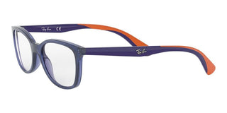 Ray-Ban RY 1586 children Blue Squared Eyeglasses