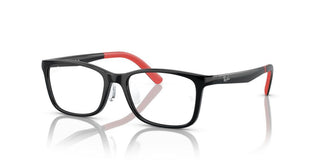 Ray-ban Ry 1626d Children Black Squared Eyeglasses