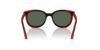 Ray-ban Ry 1631 Junior Clip On Only Children Black Cat Eye Eyeglasses