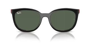 Ray-ban Ry 1631 Junior Clip On Only Children Black Cat Eye Eyeglasses