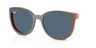 Ray-ban Ry 1631 Junior Clip On Only Children Orange Cat Eye Eyeglasses