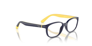 Ray-ban Ry 1632 Unisex Blue Geometric Eyeglasses