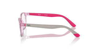 Ray-ban Ry 1632 Unisex Pink Geometric Eyeglasses