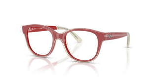 Ray-Ban RY 1950 JUNIOR unisex Red Squared Eyeglasses