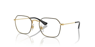 Ray-ban Ry 9594v Children Black Geometric Eyeglasses