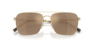 Oliver Peoples R-15 OV 1362S men Gold Rectangle Sunglasses