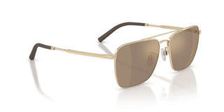 Oliver Peoples R-15 OV 1362S men Gold Rectangle Sunglasses