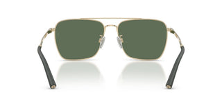 Oliver Peoples R-15 OV 1362S men Gold Rectangle Sunglasses