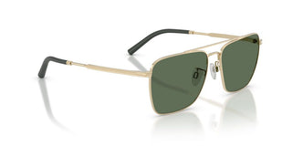 Oliver Peoples R-15 OV 1362S men Gold Rectangle Sunglasses