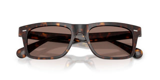 Oliver Peoples R-16 OV 5596SU men Havana Squared Sunglasses
