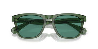 Oliver Peoples R-3 Ov 5555su Unisex Green Squared Sunglasses