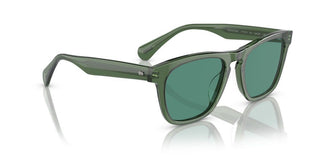 Oliver Peoples R-3 Ov 5555su Unisex Green Squared Sunglasses