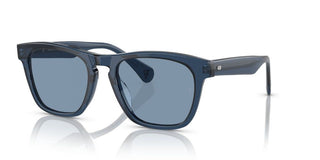 Oliver Peoples R-3 Ov 5555su Unisex Blue Squared Sunglasses