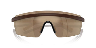 Oliver Peoples R-4 Ov 5556s Unisex Brown Shield Sunglasses
