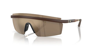 Oliver Peoples R-4 Ov 5556s Unisex Brown Shield Sunglasses