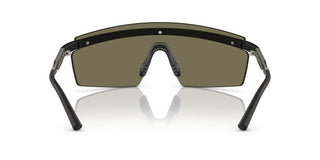 Oliver Peoples R-4 Ov 5556s Unisex Black Shield Sunglasses