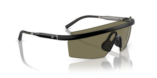 Oliver Peoples R-4 Ov 5556s Unisex Black Shield Sunglasses