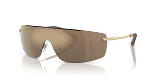 Oliver Peoples R-5 OV 1344S men Brown Shield Sunglasses