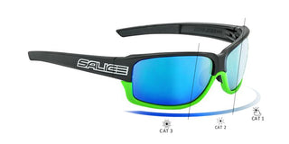 Salice SALICE 017 unisex Black Sunglasses