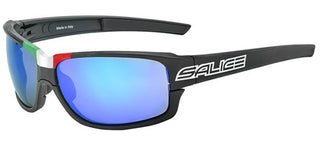 Salice Salice 017 Ita Unisex Black Sports Sunglasses