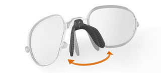 Salice SALICE 029 unisex Transparent Sports Sunglasses