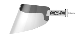 Salice Protection Glasses SALICE VISIERA CORTA unisex White Shield Sunglasses