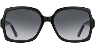 Jimmy Choo SAMMI/G/S women Black Geometric Sunglasses
