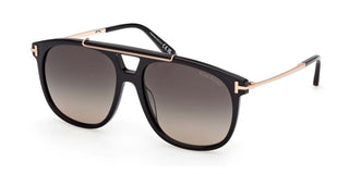 Tom Ford SAM-02 FT1306 unisex Black Pilot Sunglasses