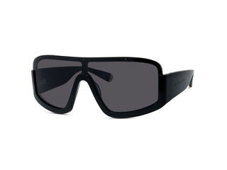 STELLA MCCARTNEY Runway SC40090U women Black Shield Sunglasses