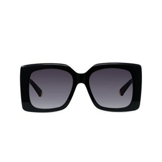 Stella Mccartney Medallion Sc40092i Women Black Oversize Sunglasses