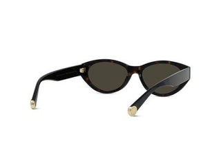 STELLA MCCARTNEY MEDALLION SC40093I women Havana Oval Sunglasses