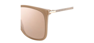 Jimmy Choo SCILLA/S women Pink Squared Sunglasses