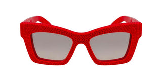 Salvatore Ferragamo Sf2045sr Women Red Squared Sunglasses