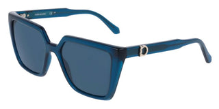 Salvatore Ferragamo Sf2058se Women Blue Squared Sunglasses