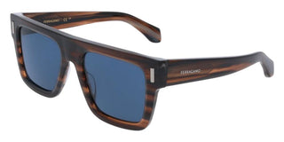 Salvatore Ferragamo Sf2063se Men Brown Rectangle Sunglasses