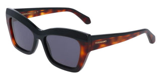 Salvatore Ferragamo Sf2065s Women Havana Butterfly Sunglasses