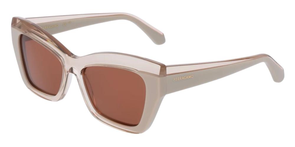 【送料,関税込】Salvatore Ferragamo サングラス SF2065S Salvatore Ferragamo Sf2065s Women Transparent Butterfly