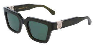 Salvatore Ferragamo Sf2066s Women Green Rectangle Sunglasses