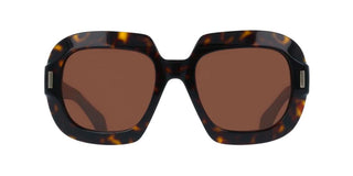 Salvatore Ferragamo Sf2068se Women Havana Squared Sunglasses