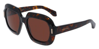Salvatore Ferragamo Sf2068se Women Havana Squared Sunglasses