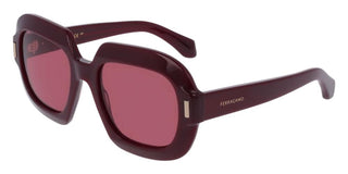 Salvatore Ferragamo Sf2068se Women Red Squared Sunglasses
