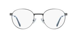 Salvatore Ferragamo Sf2596 Men Ruthenium Round Eyeglasses