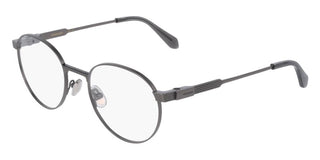 Salvatore Ferragamo Sf2596 Men Ruthenium Round Eyeglasses