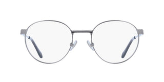 Salvatore Ferragamo Sf2596 Men Ruthenium Round Eyeglasses