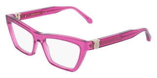 Salvatore Ferragamo Sf3021 Women Pink Cat Eye Eyeglasses