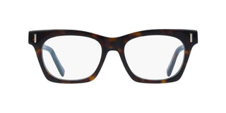 Salvatore Ferragamo Sf3025 Women Havana Squared Eyeglasses