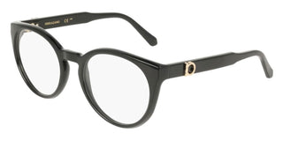 Salvatore Ferragamo Sf3032e Women Black Round Eyeglasses