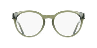 Salvatore Ferragamo Sf3032e Women Transparent Round Eyeglasses
