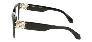 Salvatore Ferragamo Sf3041e Women Black Squared Eyeglasses